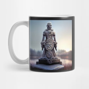 Celtic warrior statue 001 Mug